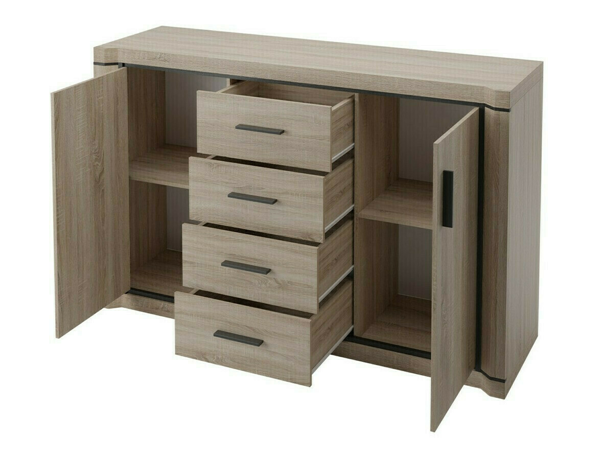 Stuemøbelsæt Lorelie 125 (Sonoma eg)