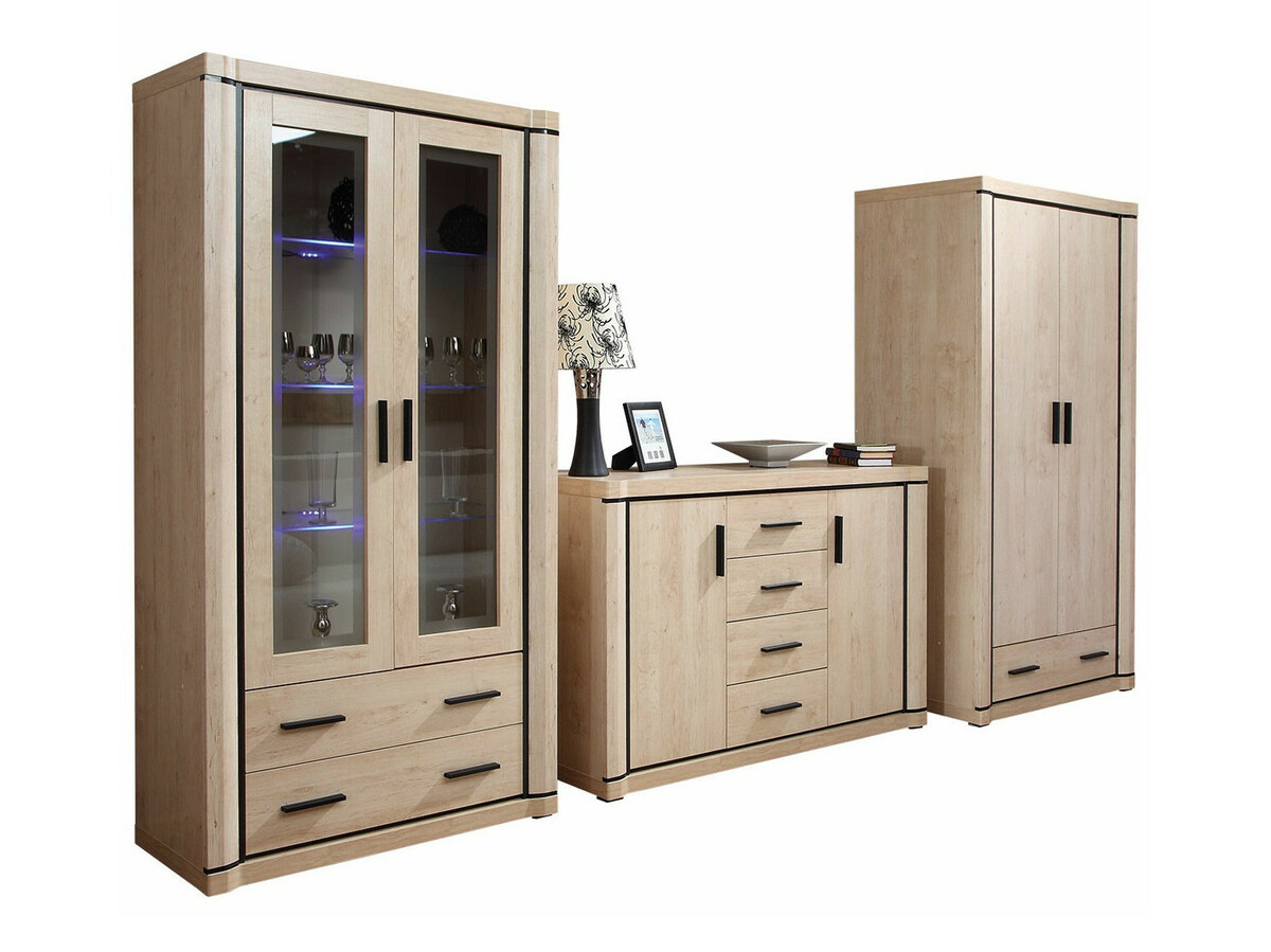 Stuemøbelsæt Lorelie 125 (Sonoma eg)