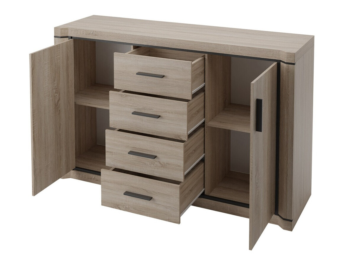 Stuemøbelsæt Lorelie 125 (Trøffel egetræ)