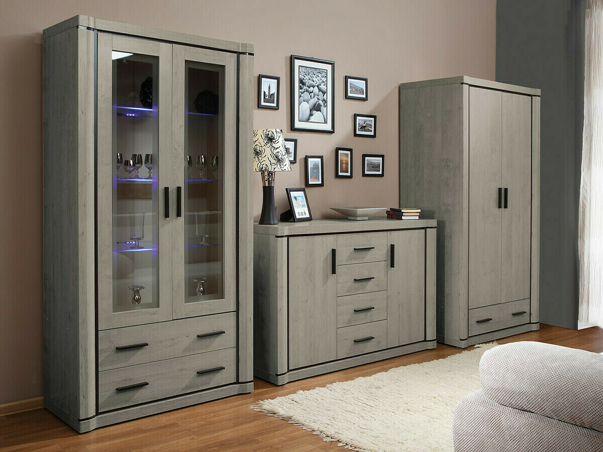 Stuemøbelsæt Lorelie 125 (Trøffel egetræ)