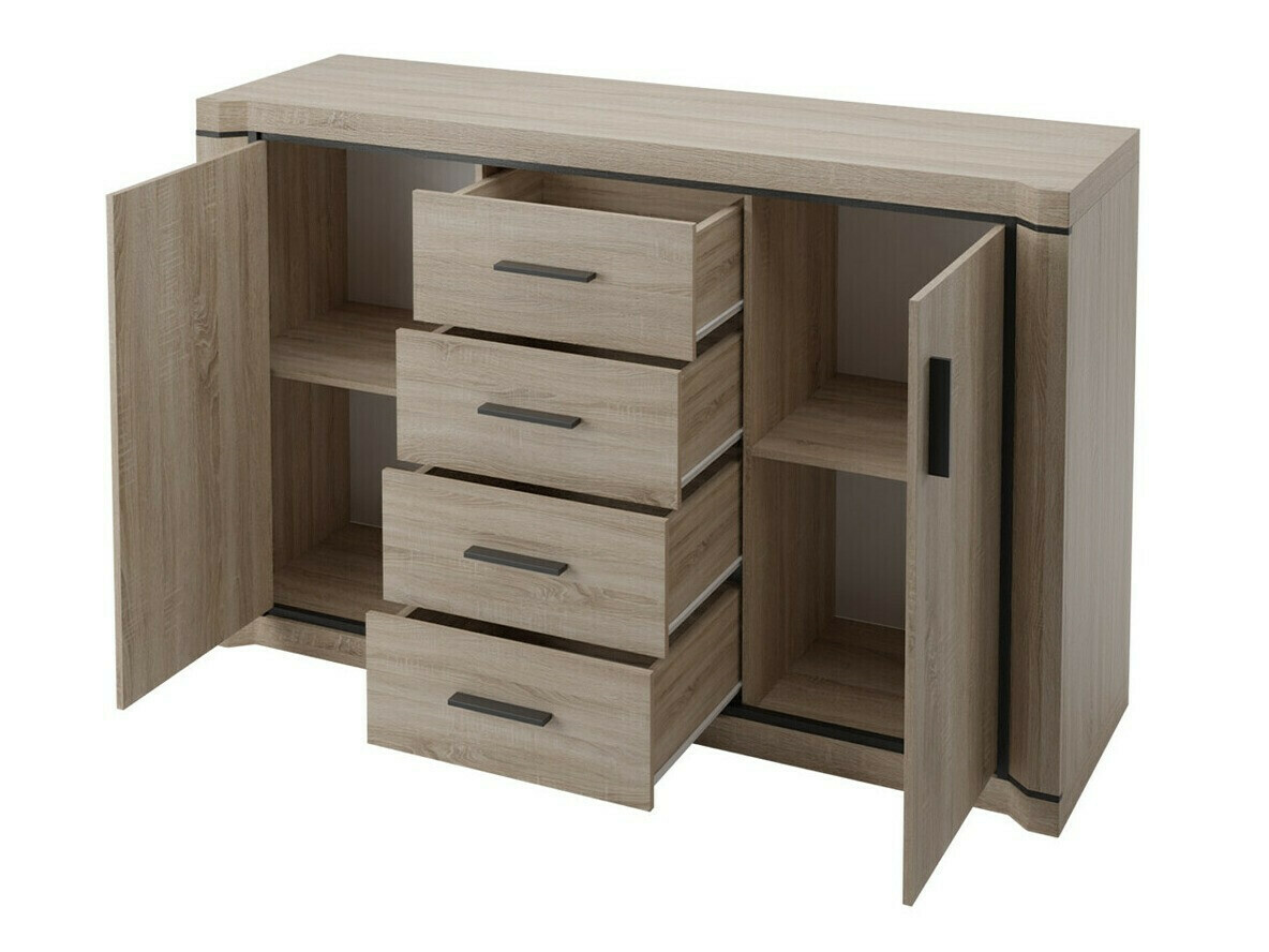 Stuemøbelsæt Lorelie 125 (Trøffel egetræ)