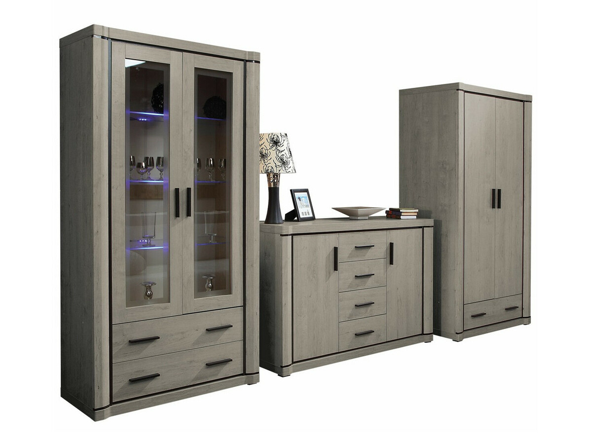 Stuemøbelsæt Lorelie 125 (Trøffel egetræ)