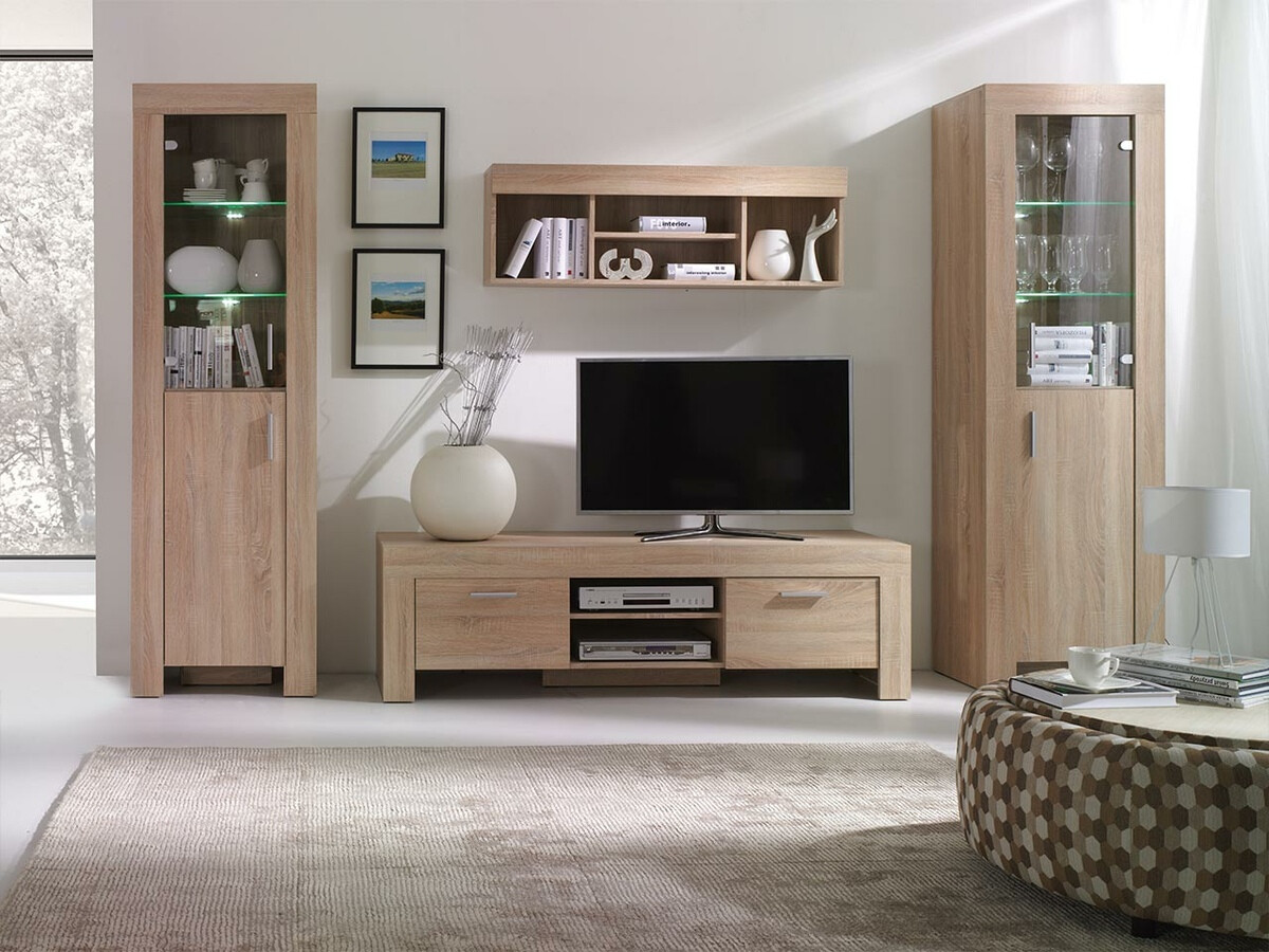 Stuemøbelsæt Melfeli 124 (Sonoma eg)