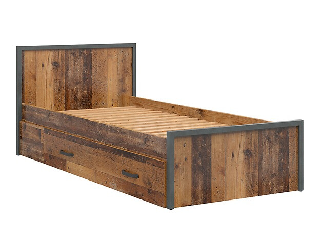 Opbevaringsboks Belsera 105 (Brun + Matera grå)