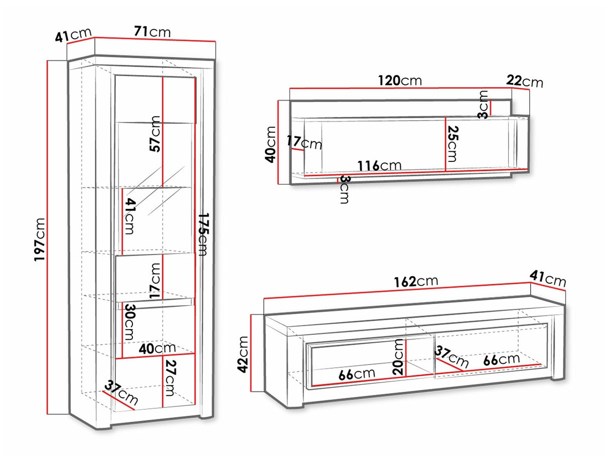 Stuemøbelsæt Etrmona 118