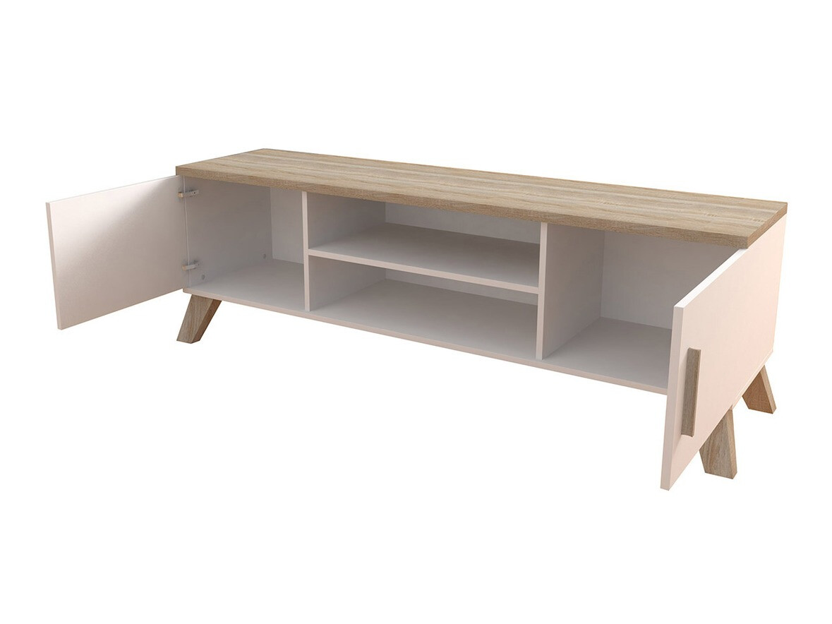 Stuemøbelsæt Larfloi 113 (Wotan eg + Sort)