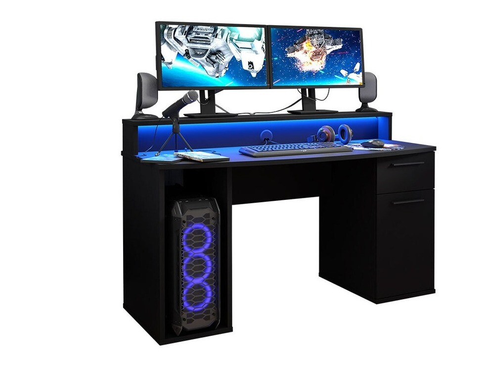 Gamingbord Serus (Mat sort)