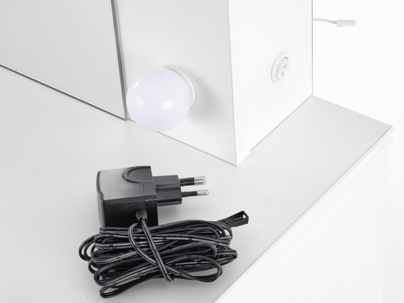 Sminkebord Houston Gaudium (Hvid)