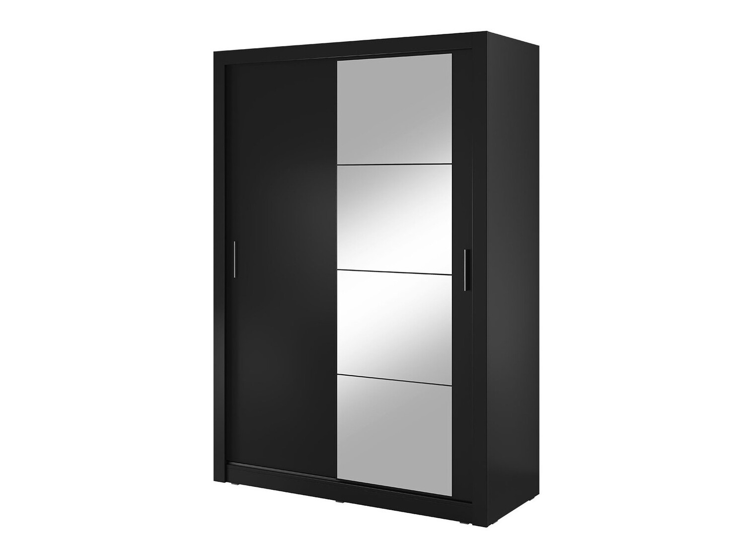Garderobeskab Fresno 103 (Sort)