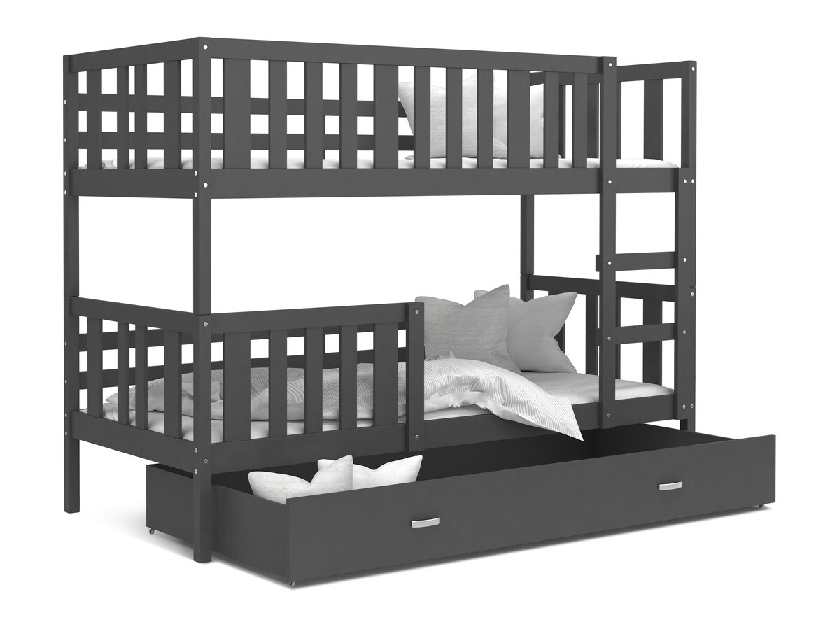 Køjeseng Aurora 147 (Grå)