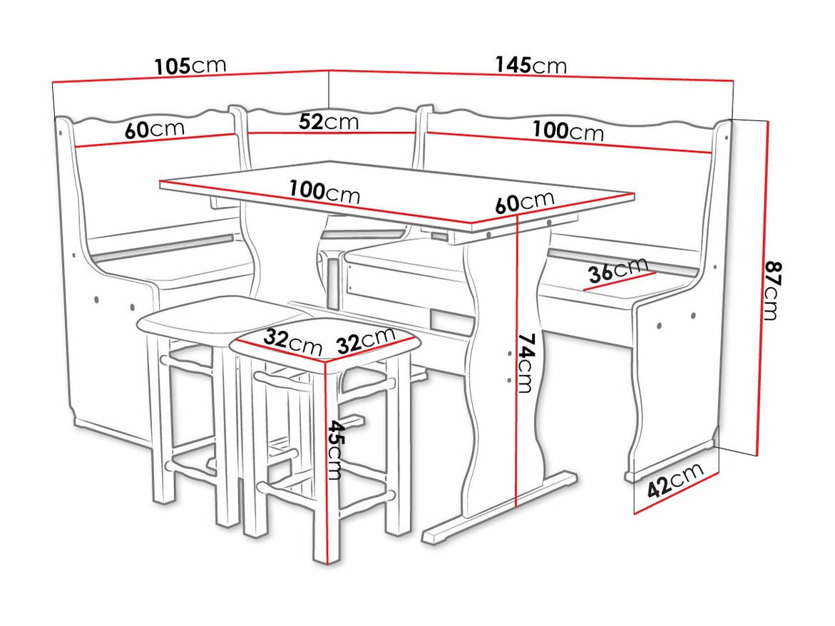 Køkkenhjørne Edmond 100 (Peru 05)