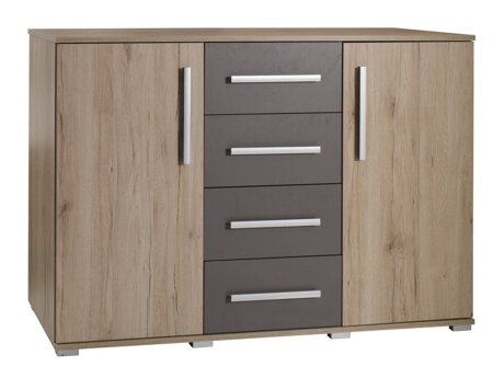 Kommode Murrieta 148 (San remo eg + Grå)