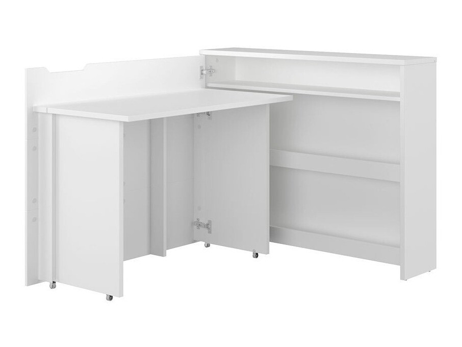 Hjørneskrivebord Concept Pro Lenart (Hvid)