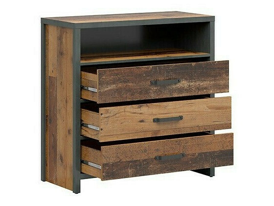 Møbelsæt Belsera 113 (Brun + Matera grå)