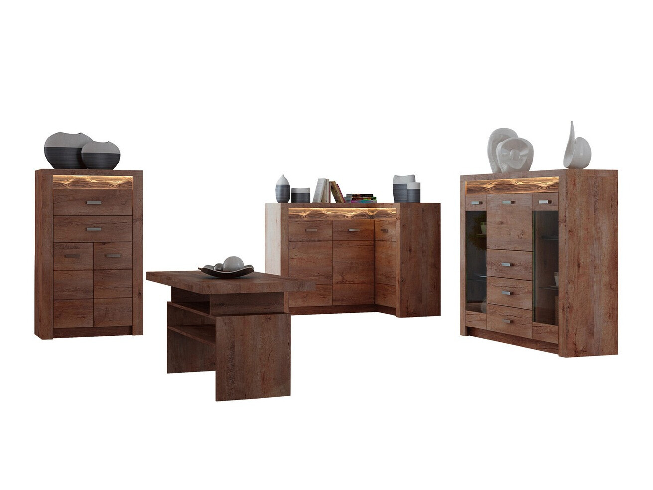 Stuemøbelsæt Serfeno 121 (Ask)