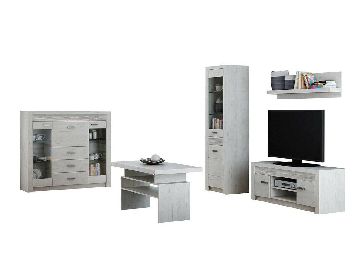 Stuemøbelsæt Serfeno 122 (Craft hvid)