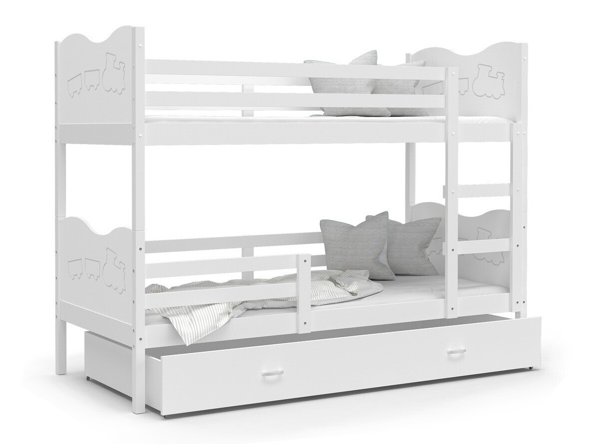 Køjeseng Aurora 110 (Hvid)