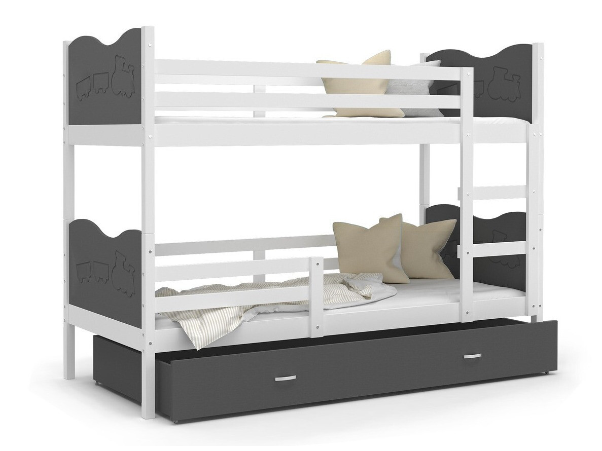 Køjeseng Aurora 110 (Hvid)