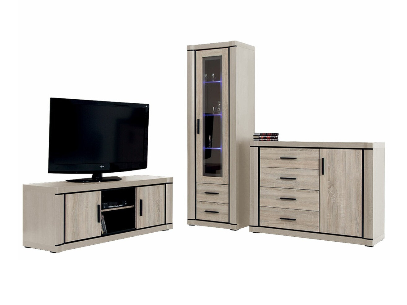 Stuemøbelsæt Lorelie 122 (Sonoma eg)