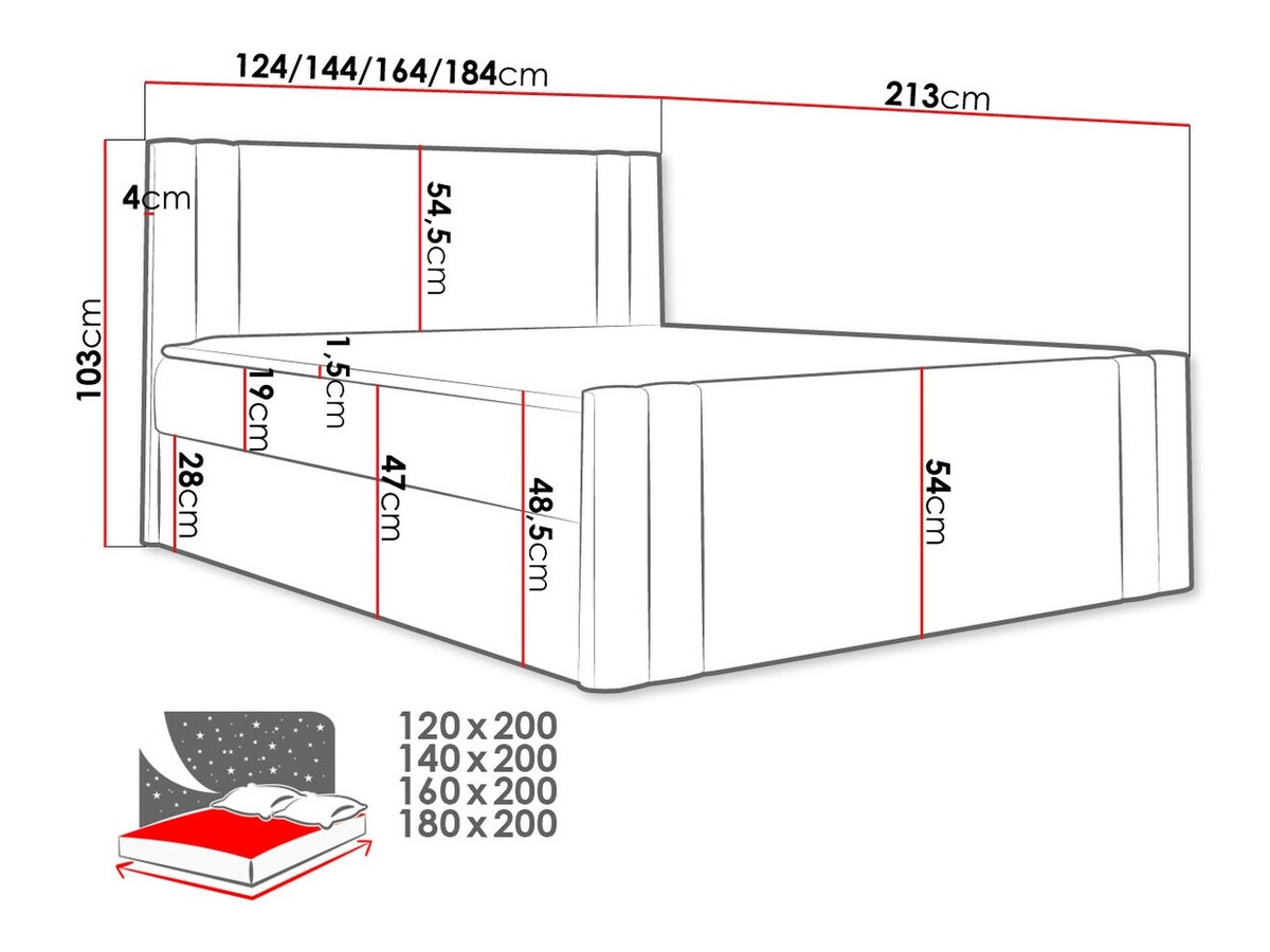 Kontinentalseng Baltimore 156 (Amor Velvet 4301)