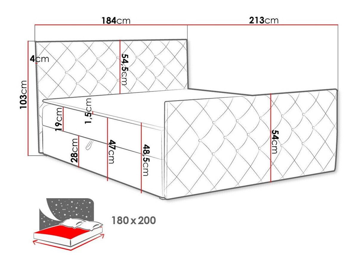 Kontinentalseng Baltimore 158 (Amor Velvet 4304)