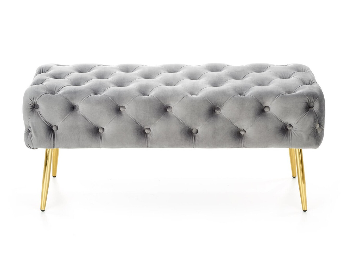 Polstret bænk Houston 1252 (Grå)