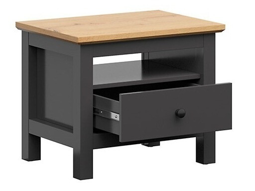 Soveværelsessæt Sordoro 123 (Grafit + Artisan eg)