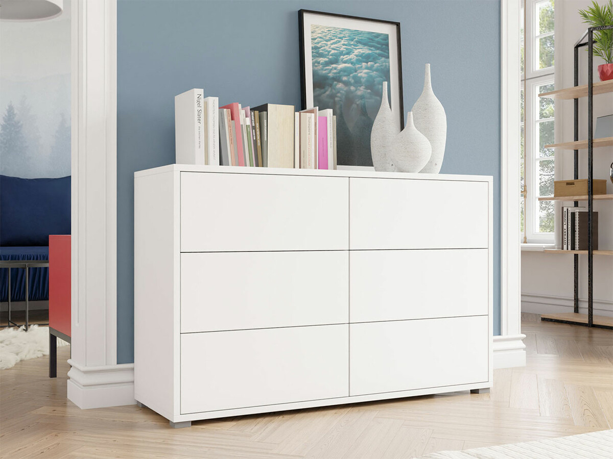 Kommode Comfivo Tutela II (Hvid)