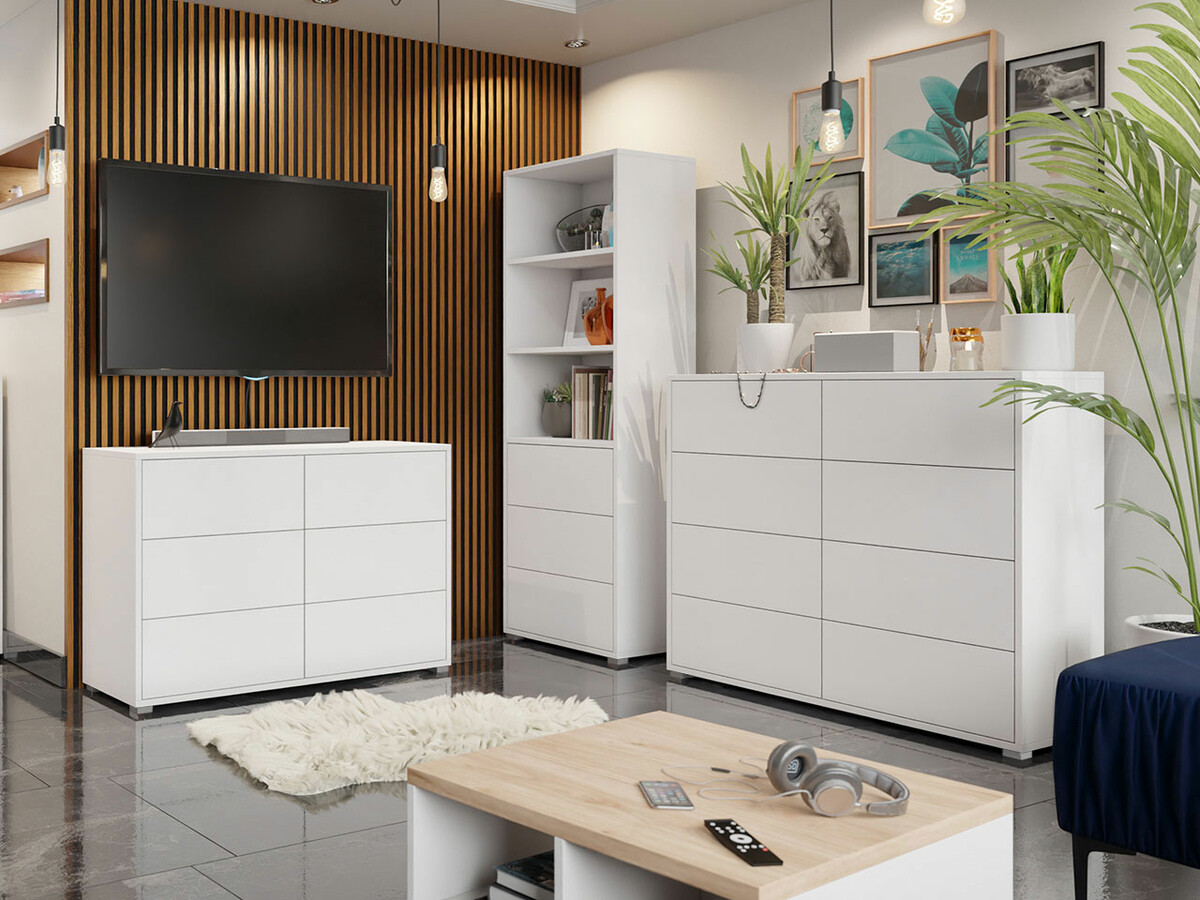 Kommode Comfivo Tutela II (Hvid)