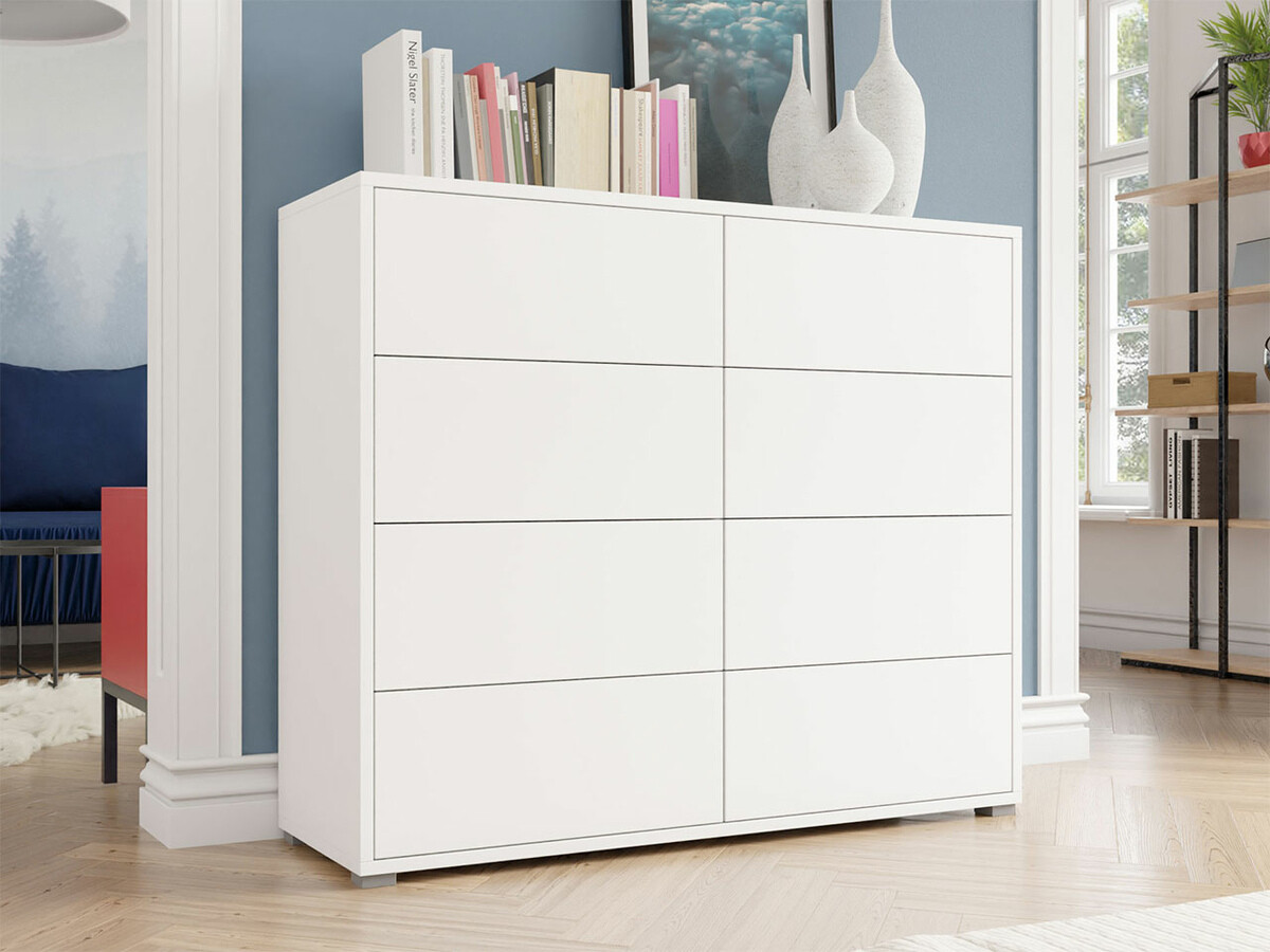 Kommode Comfivo Tutela III (Hvid)
