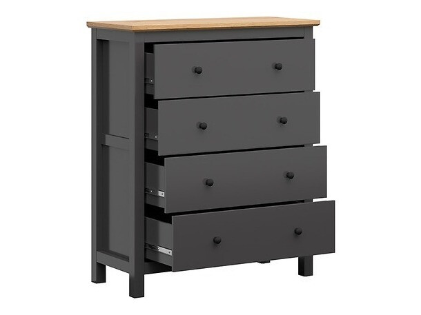 Stuemøbelsæt Sordoro 125 (Grafit + Artisan eg)