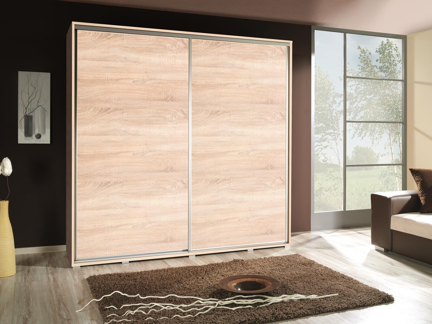 Garderobeskab Murrieta 101 (Sonoma eg)