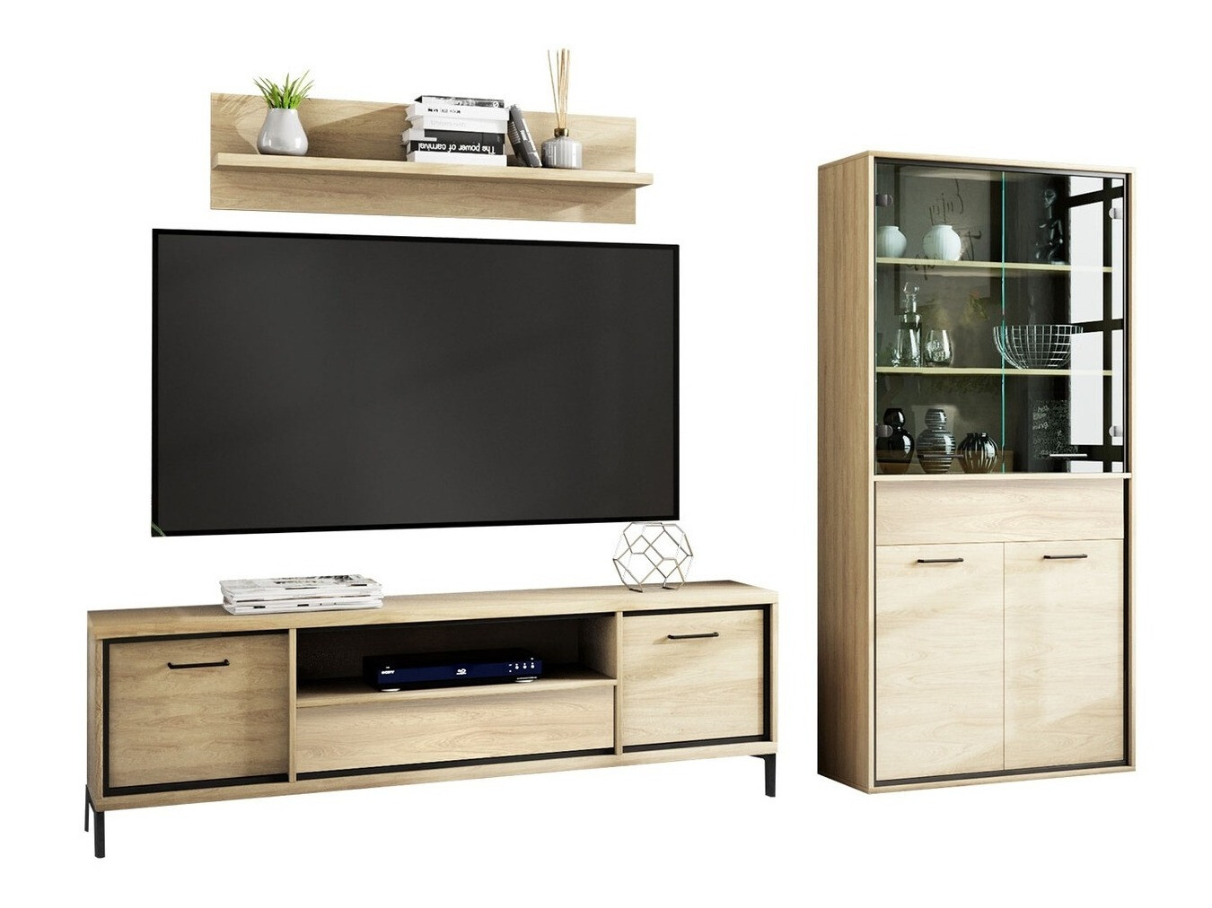 Stuemøbelsæt Etrmoni 119 (Lyst træ)