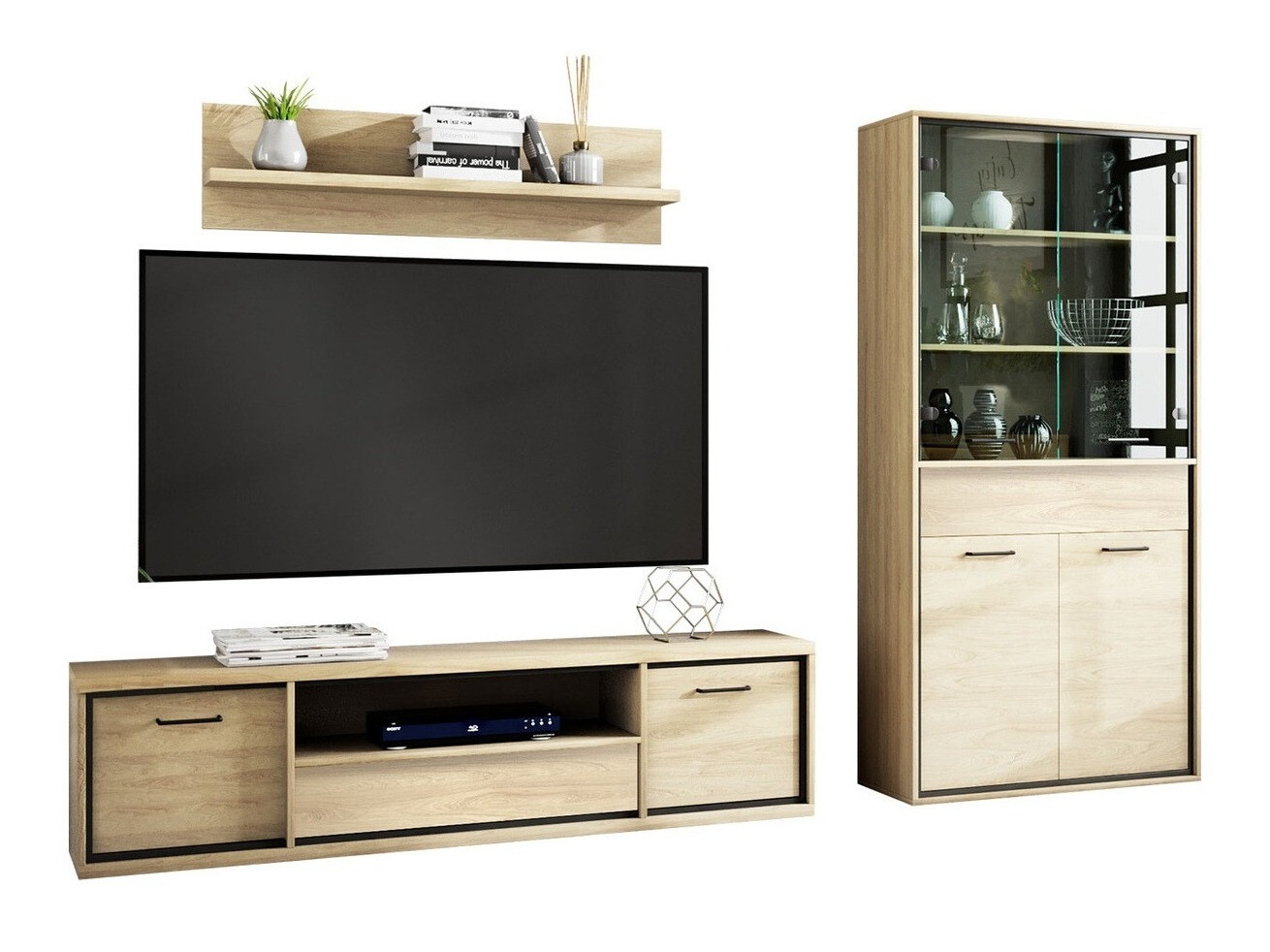 Stuemøbelsæt Etrmoni 119 (Lyst træ)