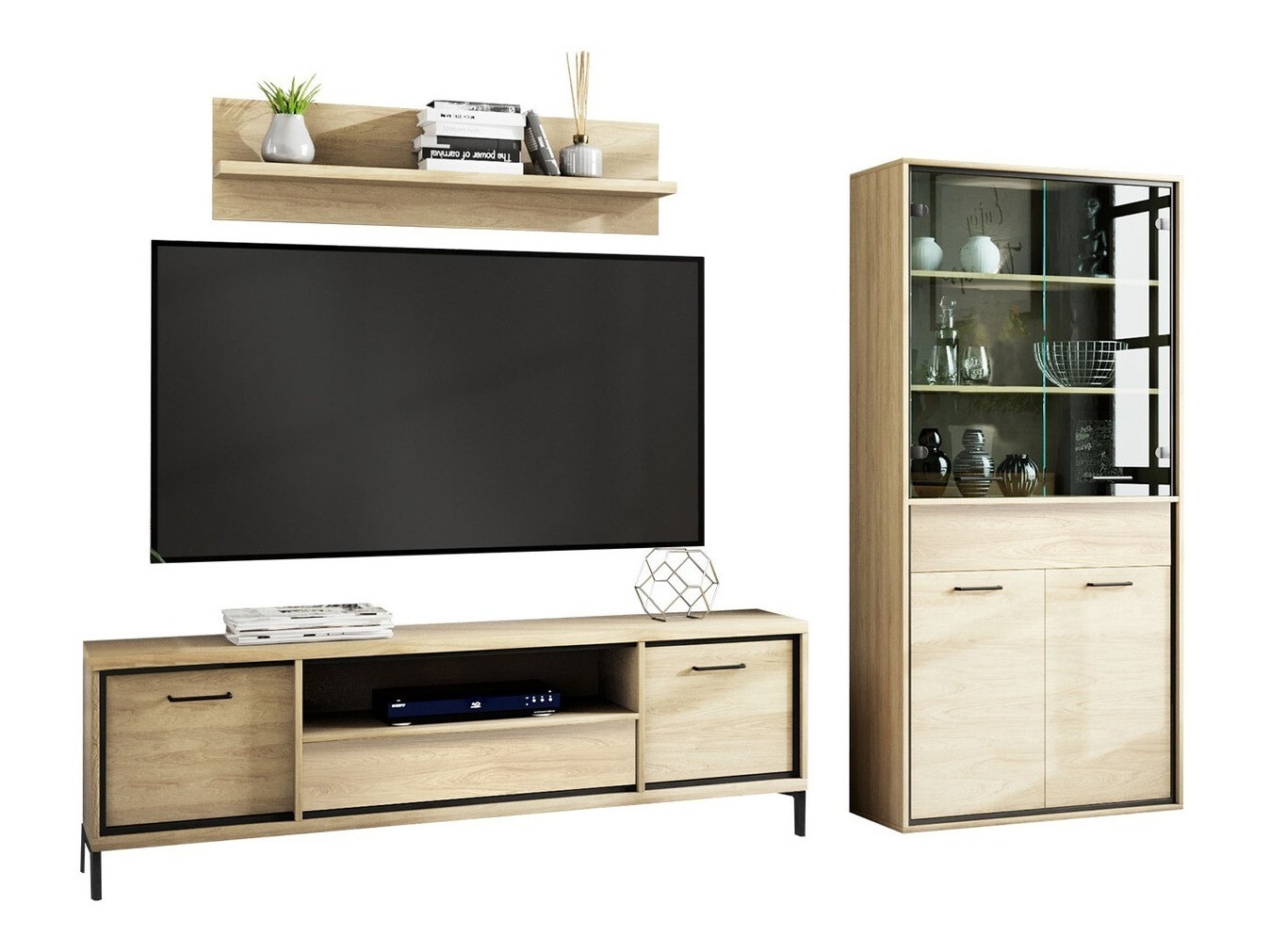 Stuemøbelsæt Etrmoni 119 (Lyst træ)