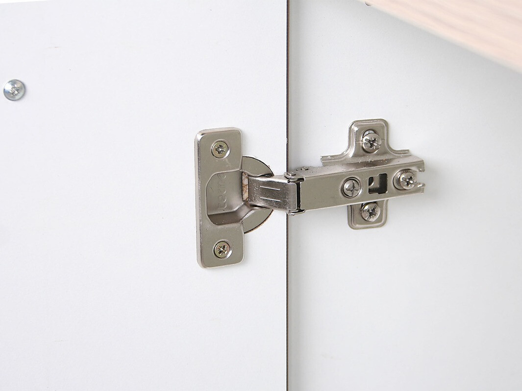 Modulhjørnevægskab Mode White 108