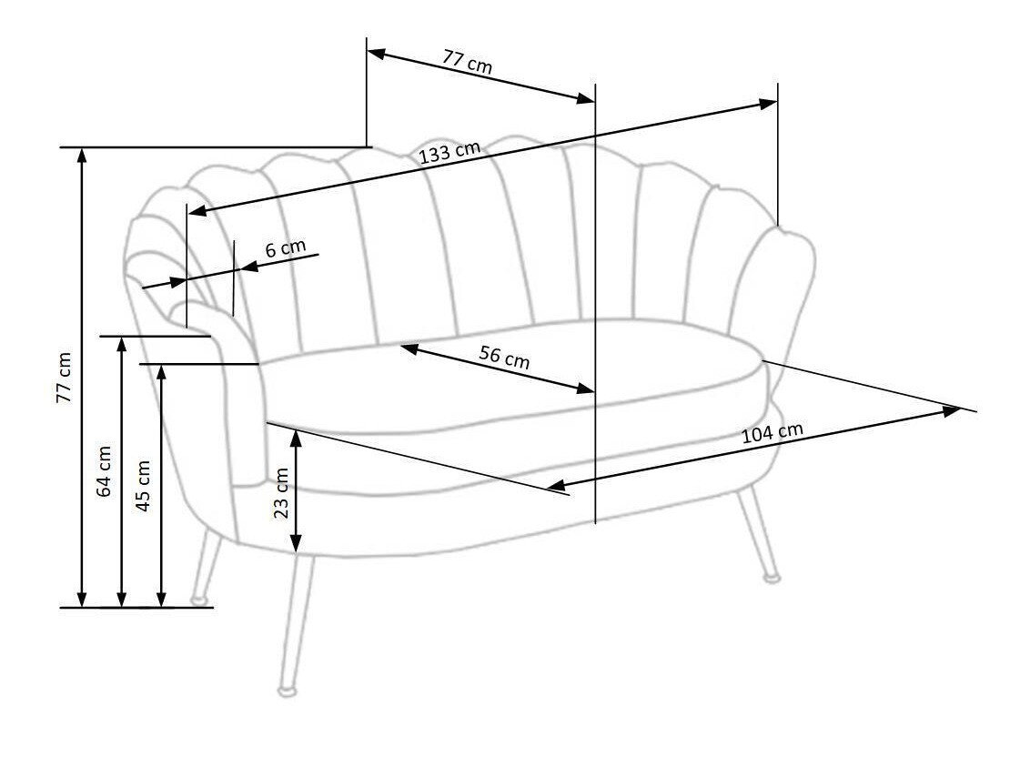 Sofa Houston 827 (Grå)