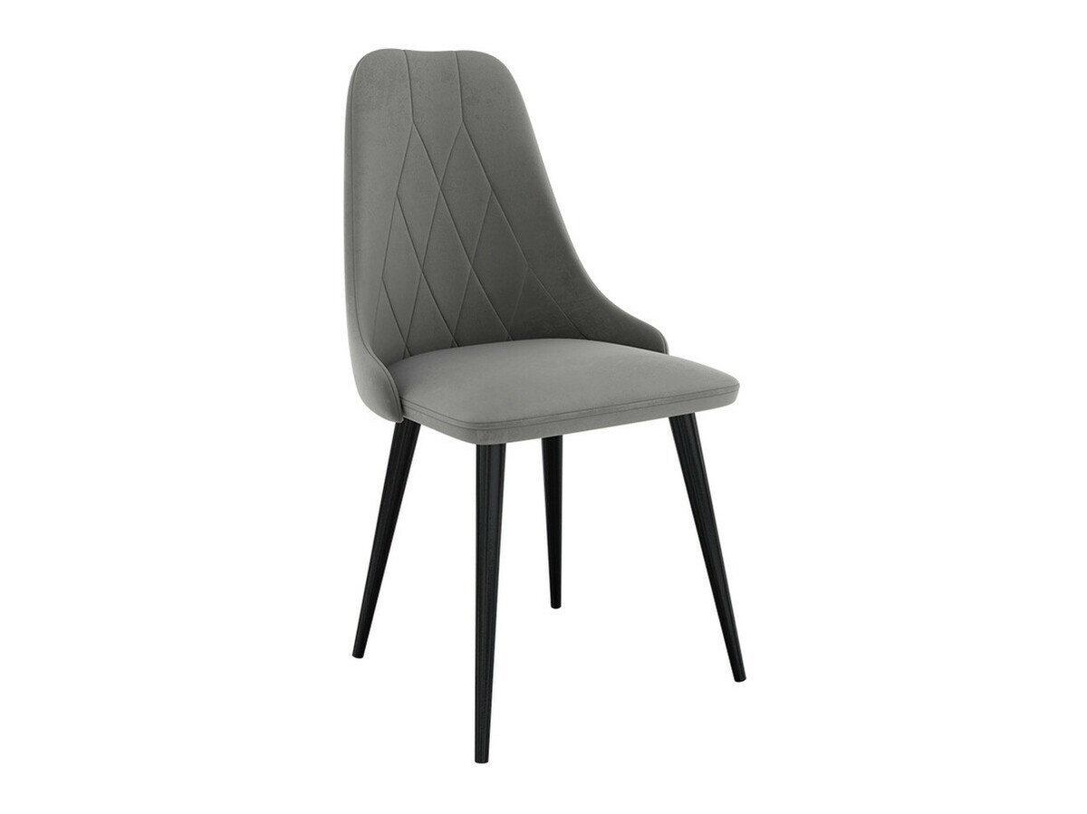 Spisestuesæt Racine 125 (Sort + Magic Velvet 2217)