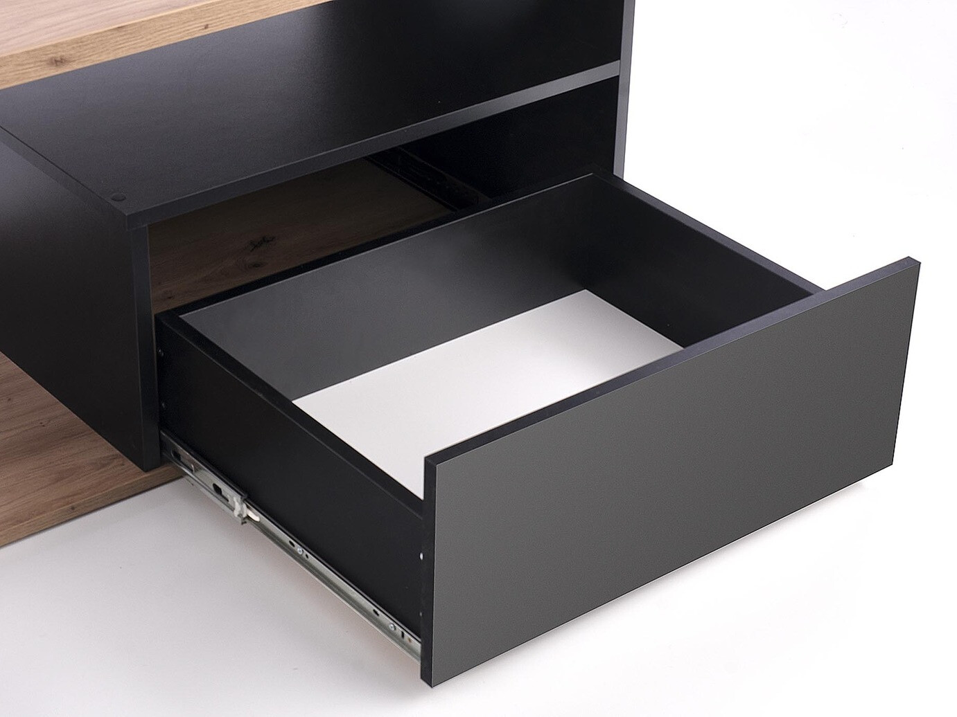 Sofabord Houston 954 (Wotan eg + Sort)