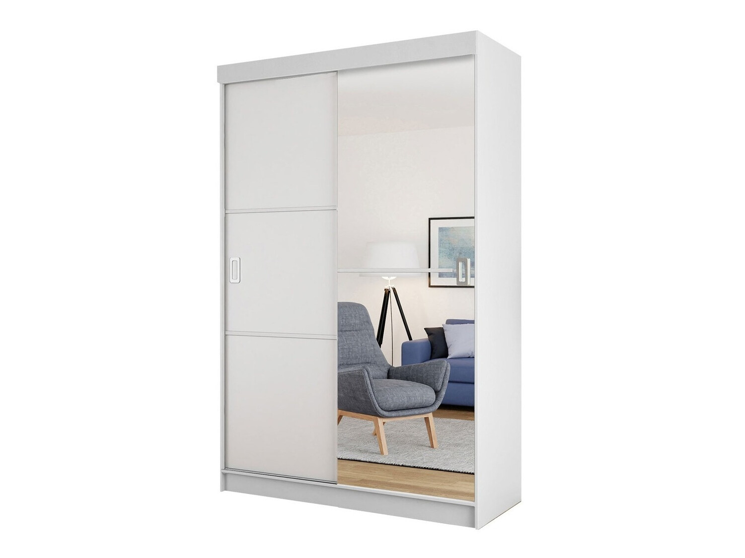 Garderobeskab Dover 111 (Hvid)