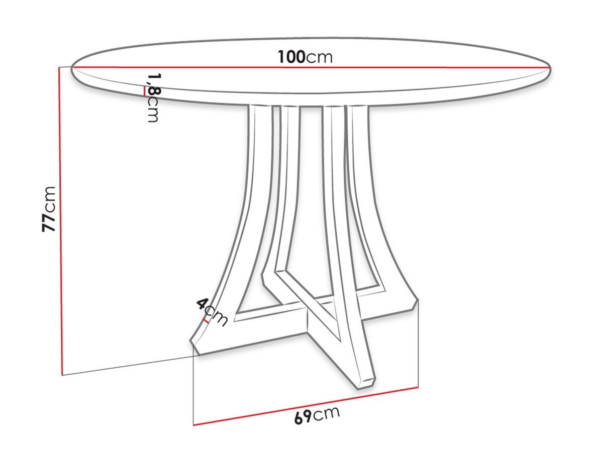 Spisestuesæt Racine 126 (Sort)