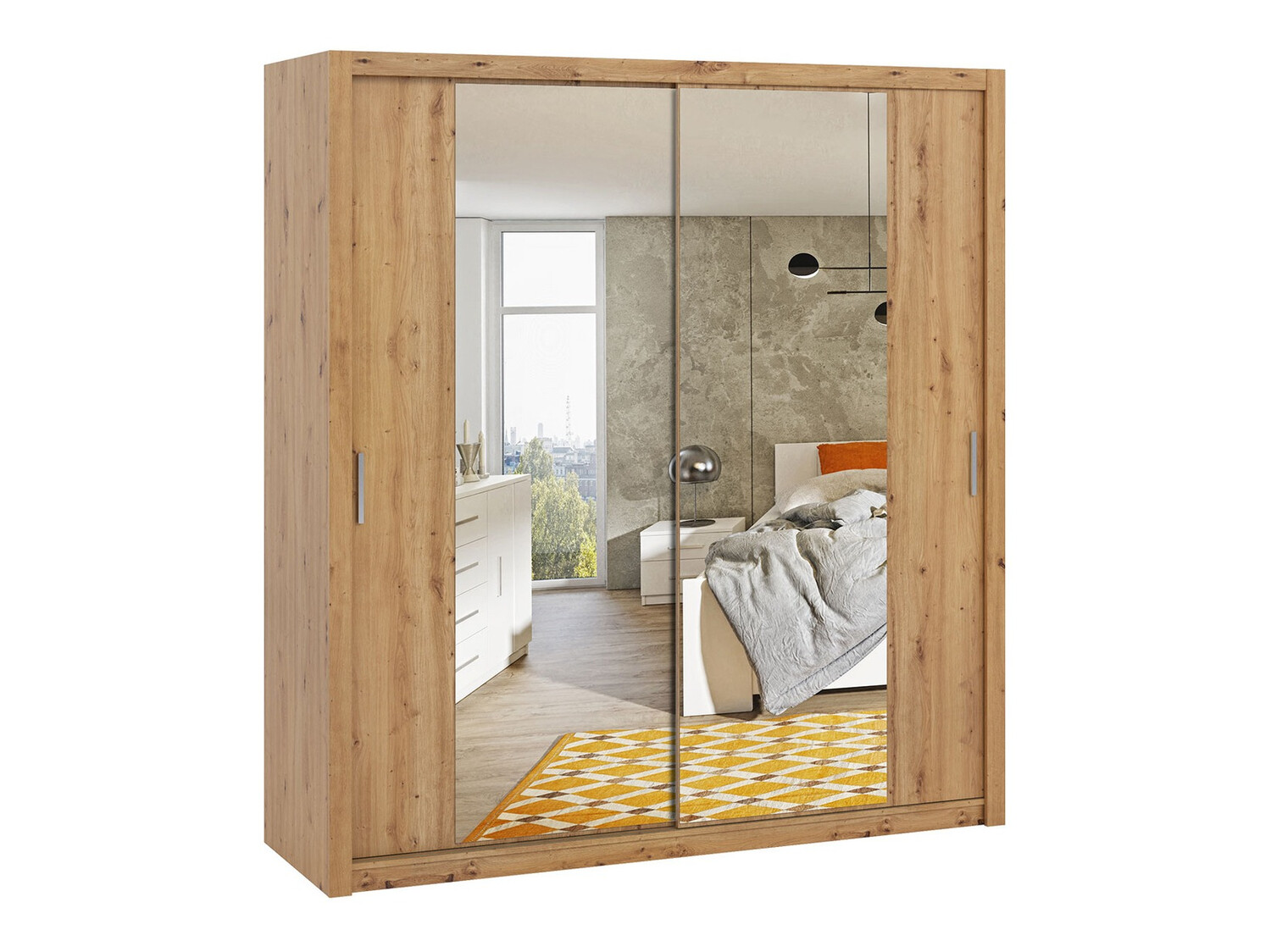 Garderobeskab Catromi 108 (Artisan eg)