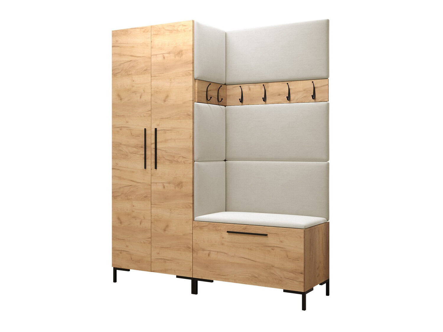 Entrésæt Tivsoa 100 (Craft egetræ)