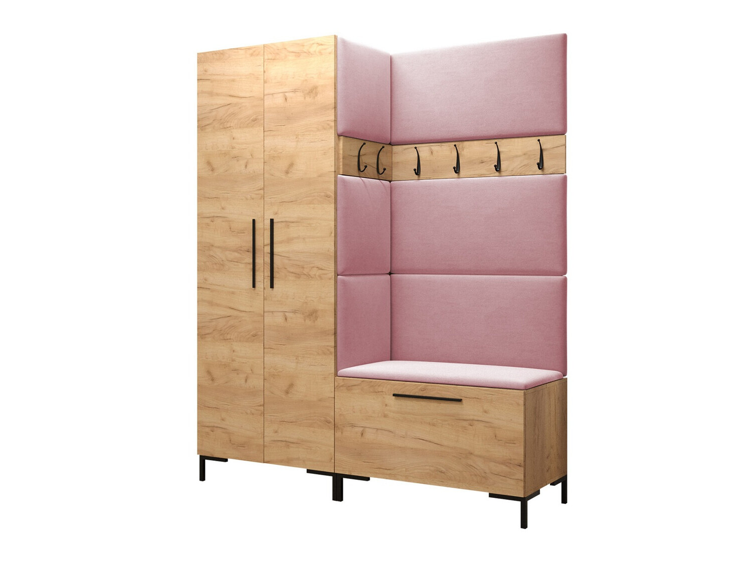 Entrésæt Tivsoa 100 (Craft egetræ)