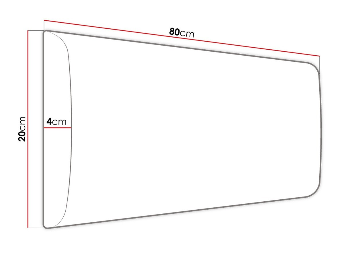 Blødt vægpanel Comfivo Ovis VI (Manila 11) (80x20)
