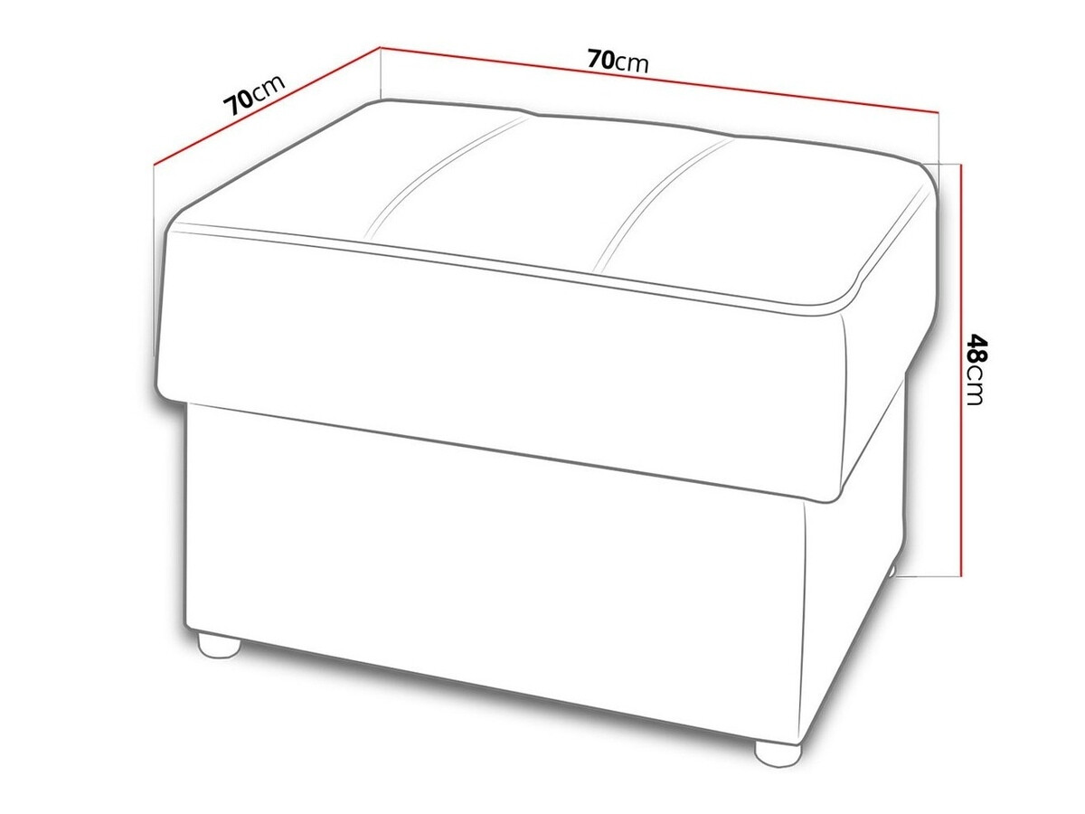 Polstret møbelsæt Tivdalu 120 (Gomez 12 + Gomez 08)