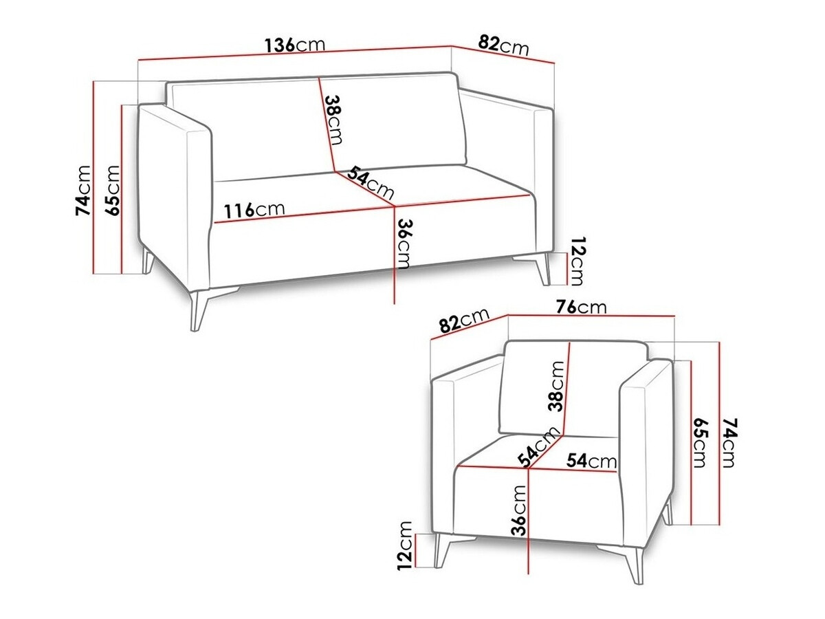 Polstret møbelsæt Virmore 103 (Solo 263)