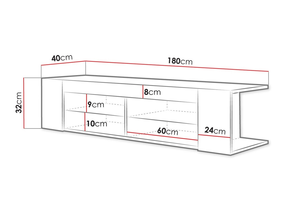TV-bord Ver I (Wotan eg)