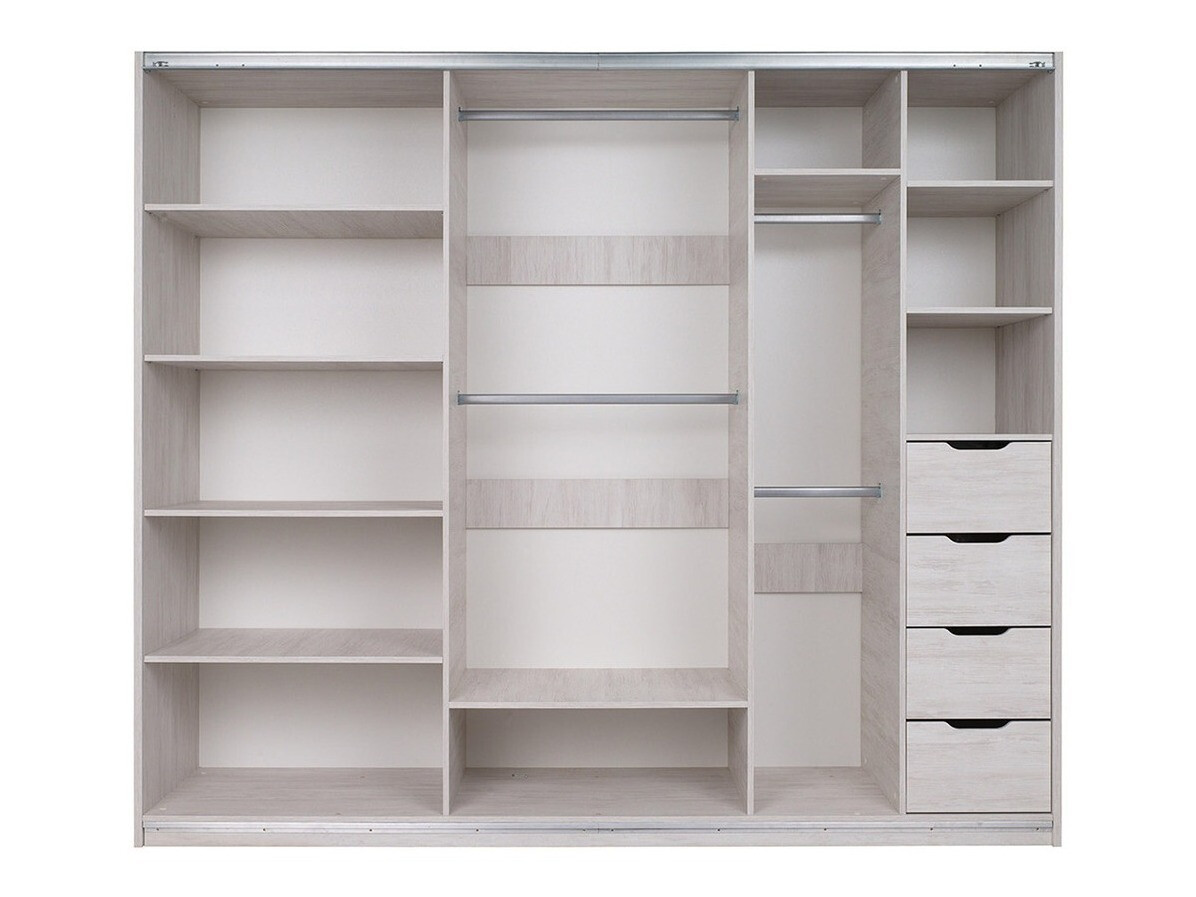 Soveværelsessæt Fivelbo 120 (Kloster eg + Blank sort)