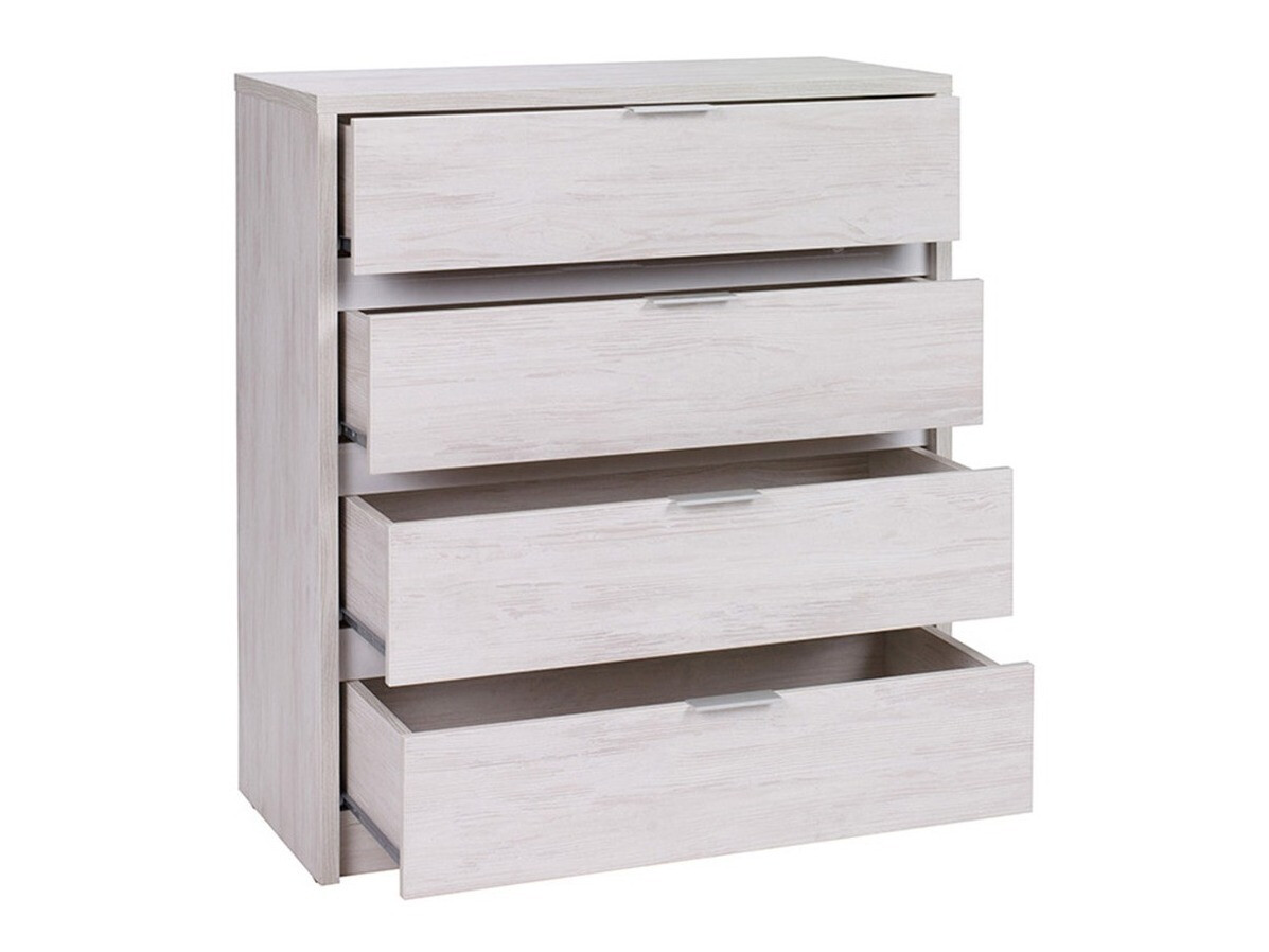 Soveværelsessæt Fivelbo 121 (Kloster eg + Blank sort)